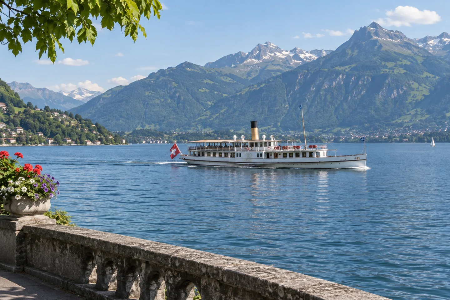Vierwaldstättersee mit Rigi-Panorama